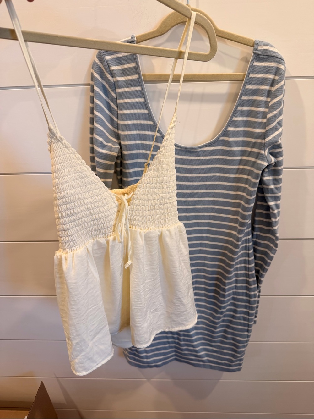 American Eagle dress and tank top